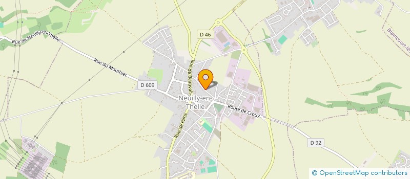 localisation de l'entreprise 979 109 527   NEUILLY-EN-THELLE
