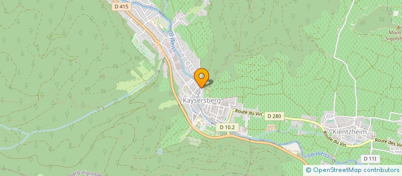 localisation de l'entreprise 979 120 706   KAYSERSBERG VIGNOBLE