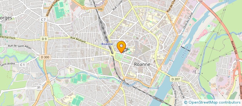 localisation de l'entreprise 979 183 076 à ROANNE