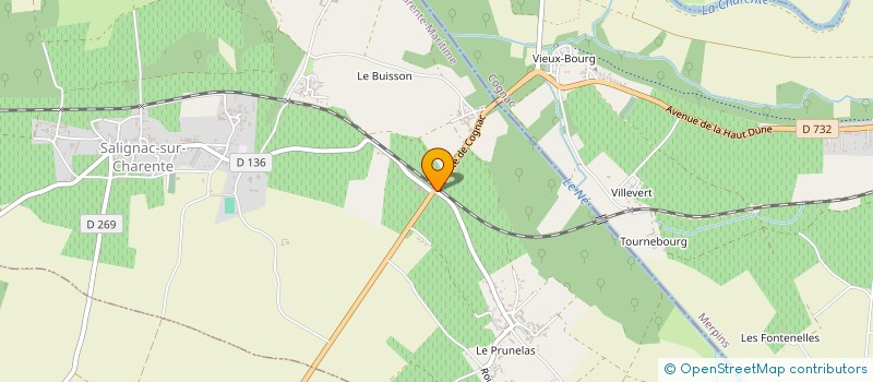 localisation de l'entreprise 979 199 262   SALIGNAC-SUR-CHARENTE