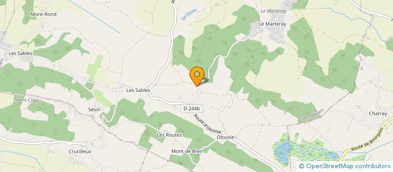 localisation de l'entreprise 979 255 486   SERMERIEU