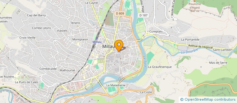 localisation de l'entreprise 979 274 933   MILLAU