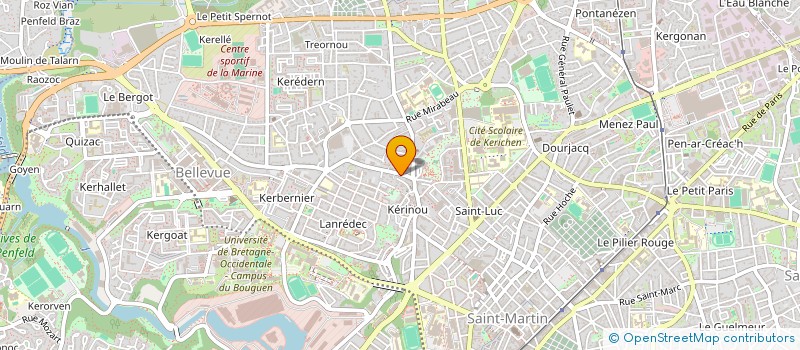 localisation de l'entreprise 979 294 162   MILIZAC-GUIPRONVEL