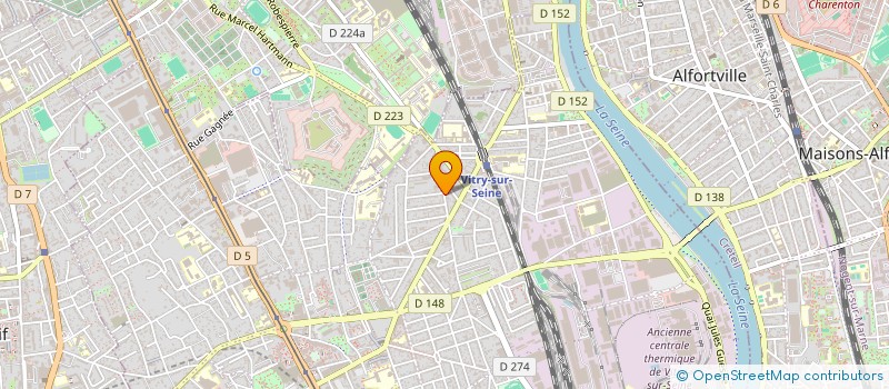 localisation de l'entreprise 979 310 851  à VITRY-SUR-SEINE