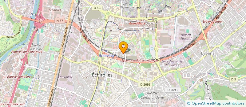 localisation de l'entreprise 979 313 822   ECHIROLLES