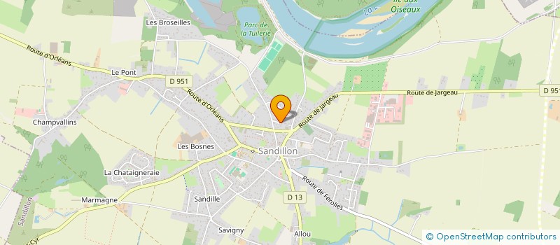 localisation de l'entreprise 979 322 112   SANDILLON