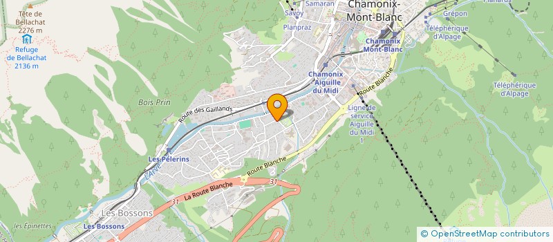 localisation de l'entreprise 979 323 706   CHAMONIX-MONT-BLANC