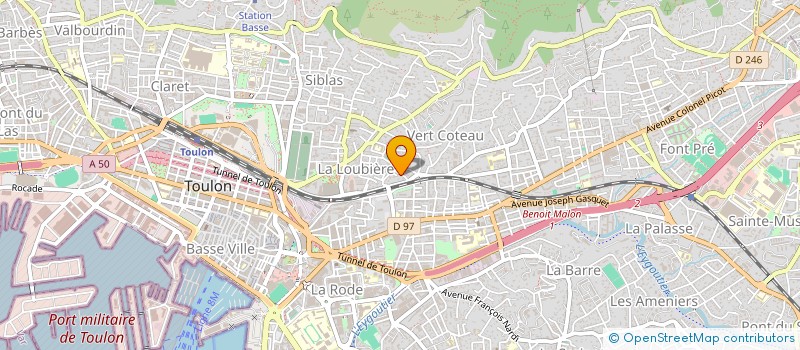 localisation de l'entreprise 979 327 152   TOULON