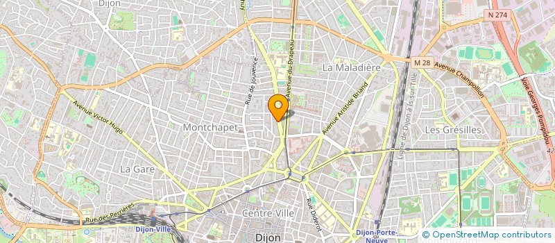 localisation de l'entreprise 979 334 117  à DIJON