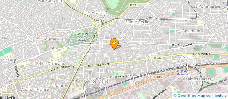 localisation de l'entreprise 979 337 342   LE HAVRE