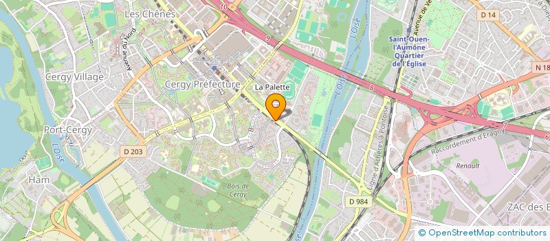 localisation de l'entreprise 979 349 446   CERGY