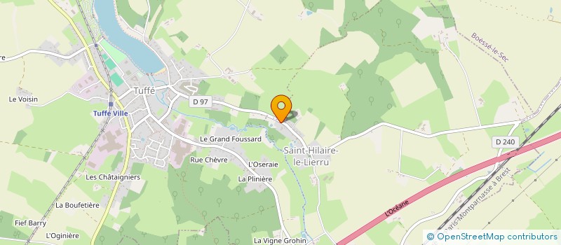 localisation de l'entreprise 979 386 976   TUFFE-VAL-DE-LA-CHERONNE