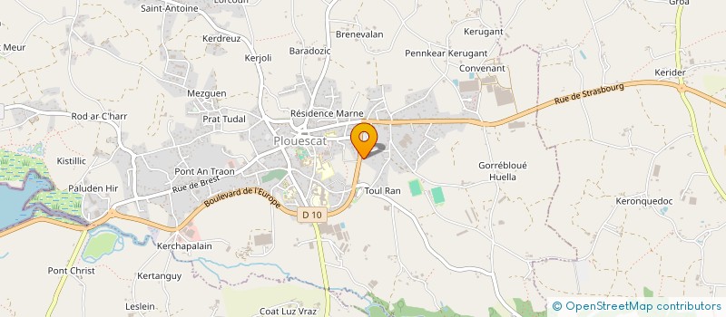 localisation de l'entreprise 979 410 214   PLOUESCAT