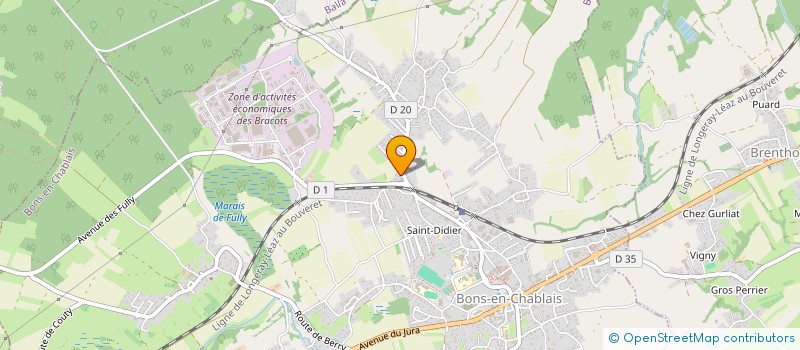localisation de l'entreprise 979 415 007  à THONON-LES-BAINS