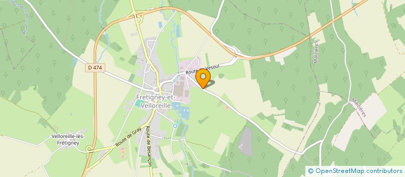 localisation de l'entreprise 979 428 240   FRETIGNEY-ET-VELLOREILLE
