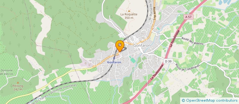 localisation de l'entreprise 979 436 516   GONFARON