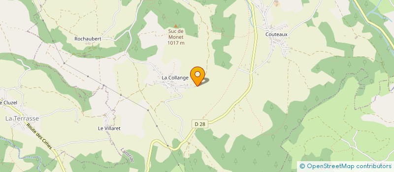 localisation de l'entreprise 979 443 686   LANTRIAC