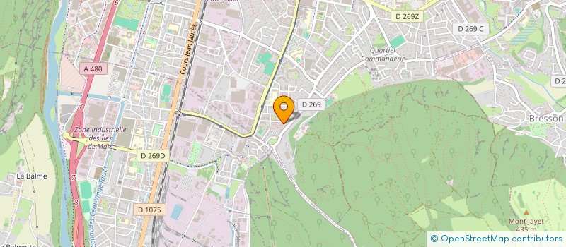 localisation de l'entreprise 979 456 779   ECHIROLLES