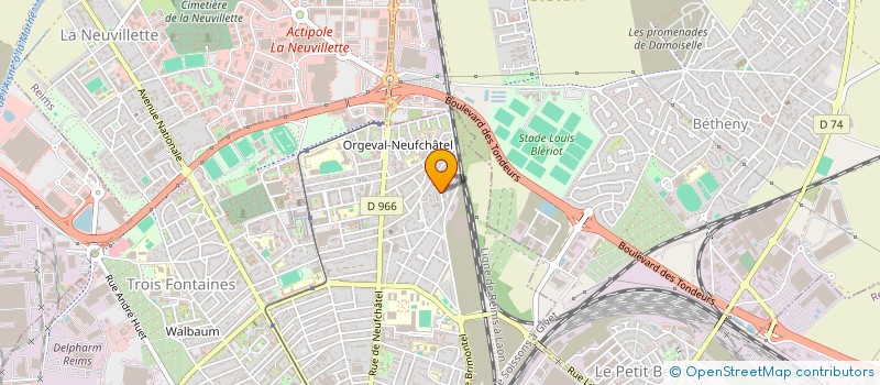 localisation de l'entreprise 979 465 200   REIMS