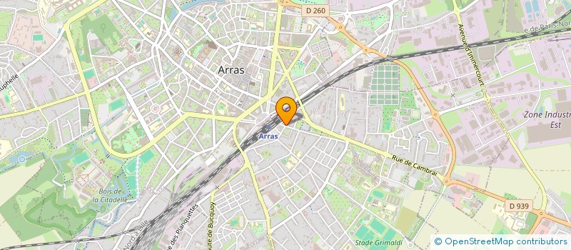 localisation de l'entreprise 979 480 605  à ARRAS