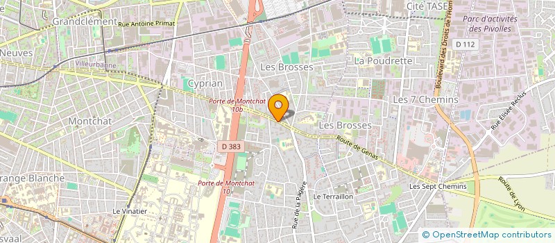 localisation de l'entreprise 979 496 163   BRON