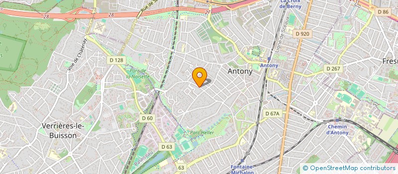 localisation de l'entreprise 979 519 659 à ANTONY