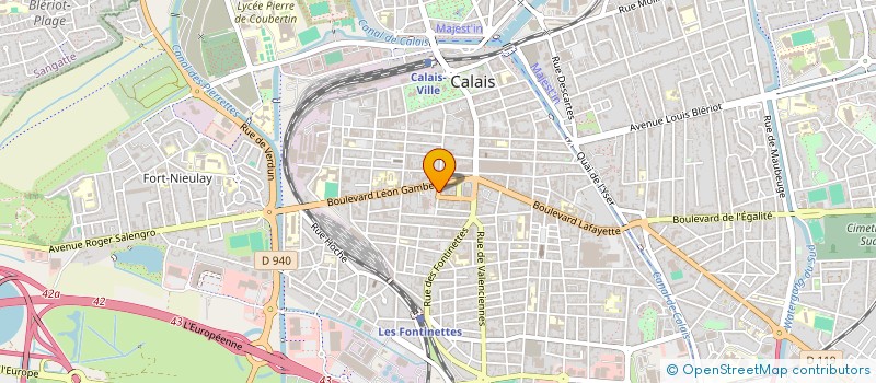 localisation de l'entreprise 979 576 600   CALAIS