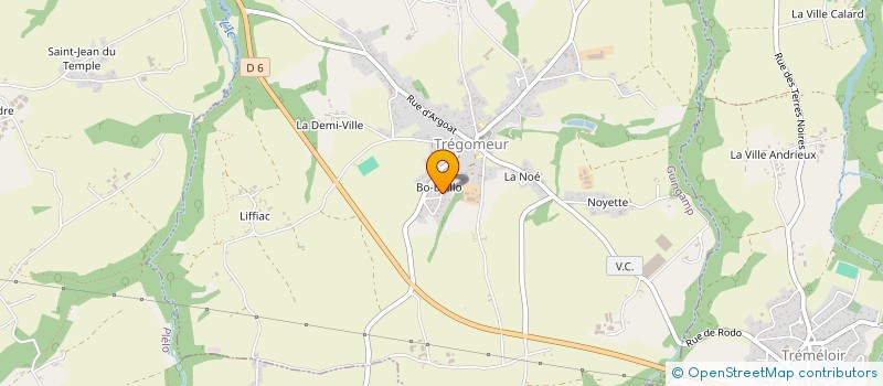 localisation de l'entreprise 979 593 894   TREGOMEUR