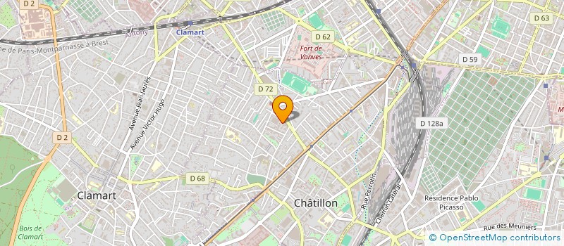 localisation de l'entreprise 979 629 292   CHATILLON