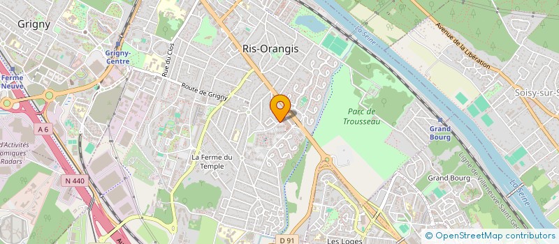 localisation de l'entreprise 979 649 167 à EVRY-COURCOURONNES