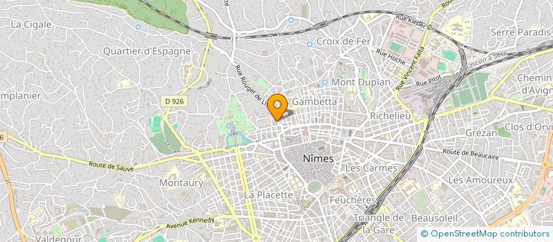 localisation de l'entreprise 979 649 589   NIMES