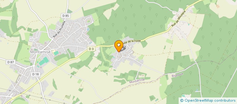 localisation de l'entreprise 979 701 877   CAUDROT