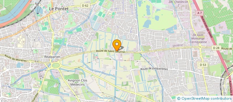 localisation de l'entreprise 979 719 739   LE PONTET