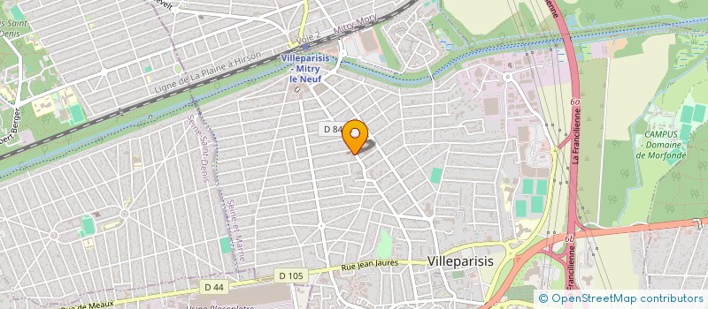 localisation de l'entreprise 979 725 702 à TREMBLAY-EN-FRANCE
