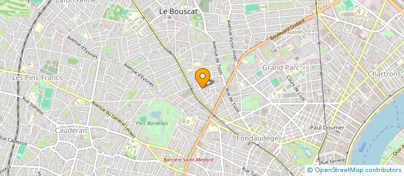 localisation de l'entreprise 979 745 692   LE BOUSCAT