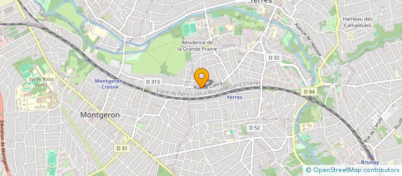localisation de l'entreprise 979 751 492 à YERRES