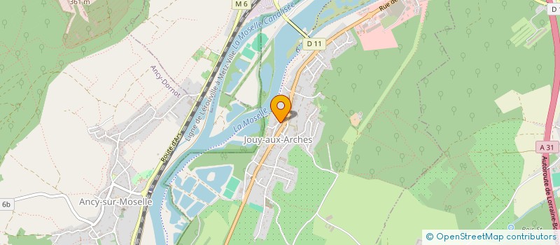 localisation de l'entreprise 979 779 766   METZ