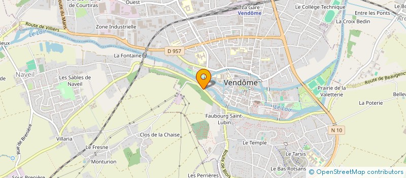 localisation de l'entreprise 979 786 522   VENDOME