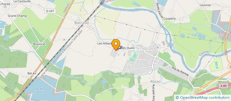 localisation de l'entreprise 979 788 494   ABZAC