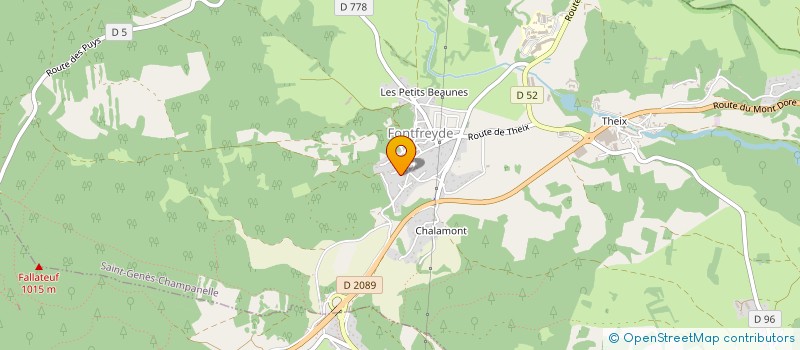 localisation de l'entreprise 979 814 878 à SAINT-GENES-CHAMPANELLE