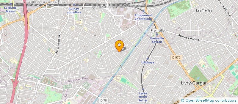 localisation de l'entreprise 979 888 658 à AULNAY-SOUS-BOIS