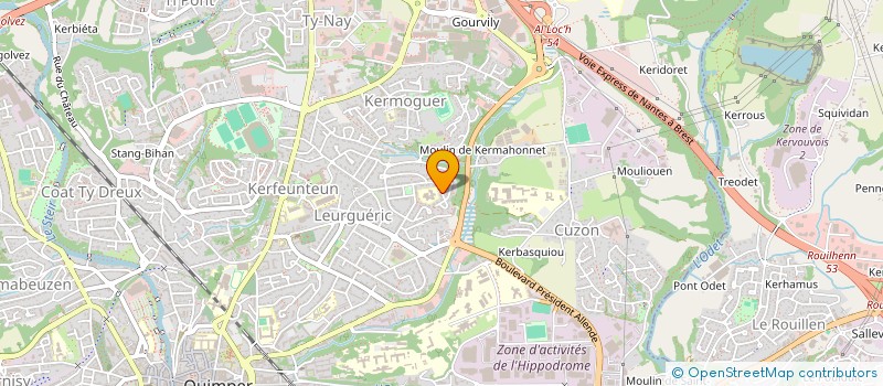 localisation de l'entreprise 979 893 567  à QUIMPER