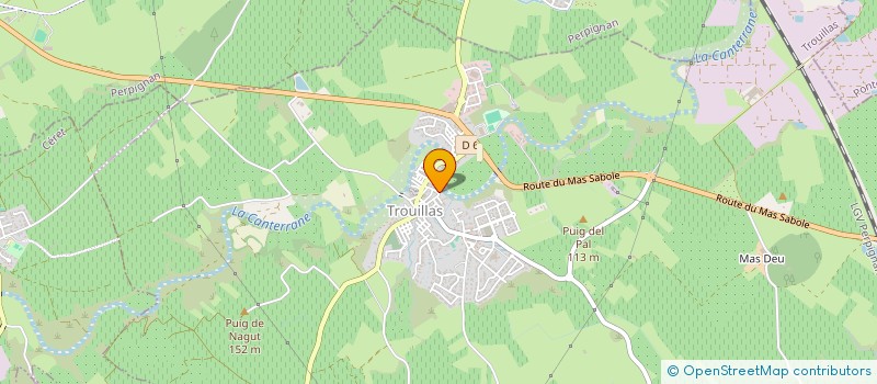 localisation de l'entreprise 979 957 545   TROUILLAS