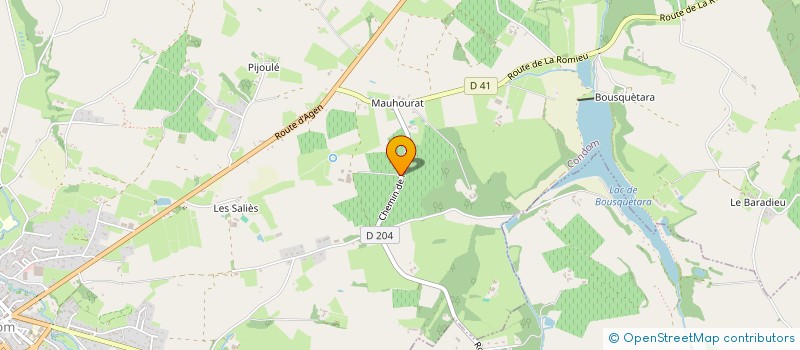 localisation de l'entreprise 9793  CONDOM