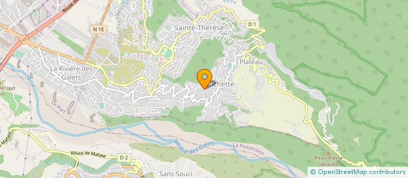 localisation de l'entreprise 97PATES à LA POSSESSION