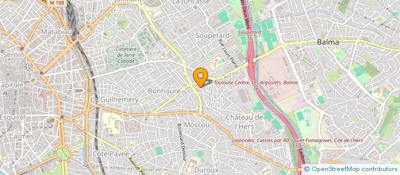 localisation de l'entreprise 98.WF à TOULOUSE