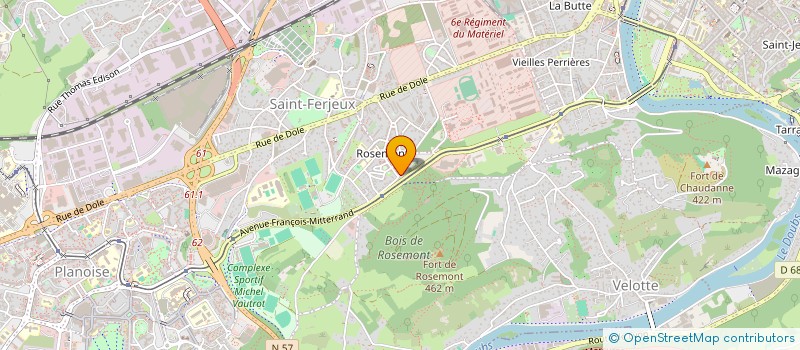 localisation de l'entreprise 980 006 282   BESANCON