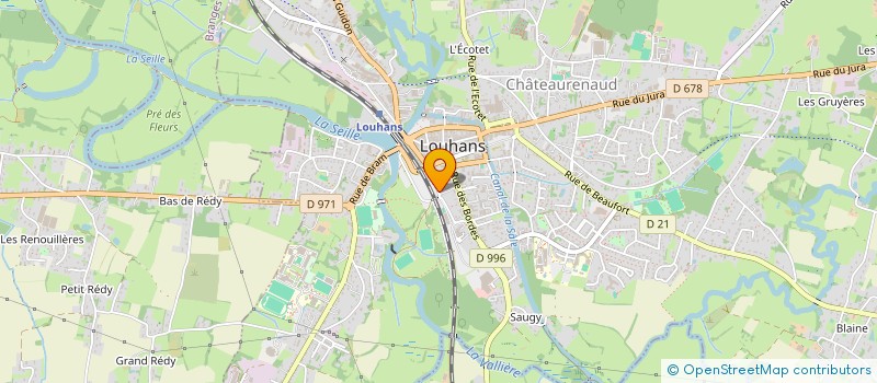 localisation de l'entreprise 980 014 286 à LOUHANS