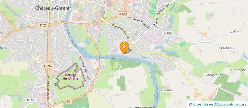 localisation de l'entreprise 980 034 490   CHATEAU-GONTIER-SUR-MAYENNE