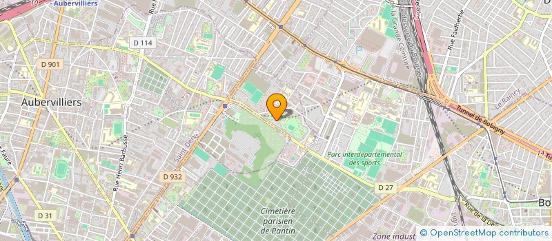 localisation de l'entreprise 980 039 267   PANTIN